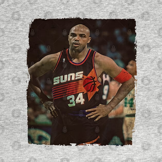 Charles Barkley Phoenix Suns Vintage by CAH BLUSUKAN